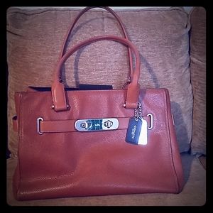 Brown Coach bag - good used condition